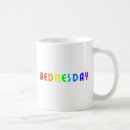 Search for wednesday mugs Typography