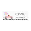 Search for car racing return address labels Birthday party
