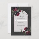 Search for red rose wedding rsvp cards Greenery