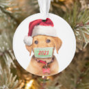 Search for covid christmas tree decorations Dog
