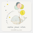 Search for whale birthday party stickers Gender neutral