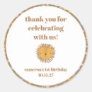 Search for round baby stickers Editable text template