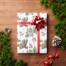 Search for raccoon christmas wrapping paper Festive