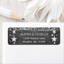 Search for chalkboard wedding return address labels Country