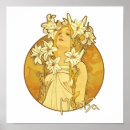 Search for alphonse mucha flowers posters Nouveau
