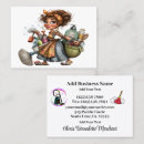 Search for funny cleaning business cards Housekeeping