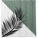 Search for palm leaf shower curtains Nature