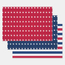 Search for red white and blue wrapping paper Stars and stripes
