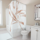 Search for rose gold marble shower curtains Abstract