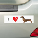 Search for i love my dachshund bumper stickers Animal