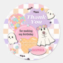 Search for little girl birthday party stickers Halloween