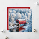 Search for scenic christmas cards Red