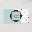 Search for dots business cards Feminine