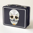 Search for sugar skull lunch boxes Dia de los muertos