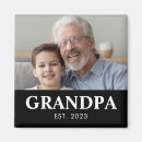 Search for grandparents magnets Black white
