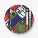 Search for african pattern paper plates Red