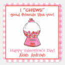 Search for gumball machine stickers Valentine