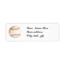 Search for baseball labels Return