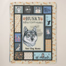Search for siberian husky blankets Pet