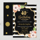 Search for floral stripes invitations Peony
