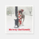 Search for funny christmas napkins Snow