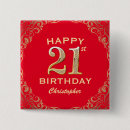 Search for 21st birthday badges Twenty first birthday