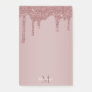 Search for rose gold glitter post it notes Chic