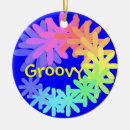 Search for psychedelic round christmas tree decorations Sixties