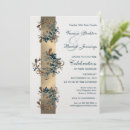 Search for gilded wedding invitations Chic