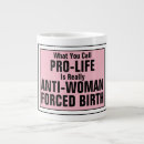 Search for pro mugs Women's rights