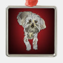 Search for red poodle christmas tree decorations Pet