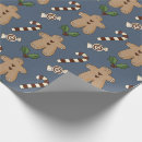 Search for gingerbread wrapping paper Whimsical