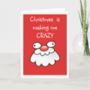Search for silly christmas cards Santa