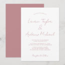 Search for romantic rose invitations Minimalist