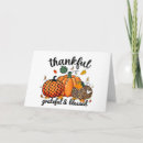 Search for thankful grateful blessed cards Pumpkins