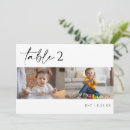 Search for age table cards Photo table numbers