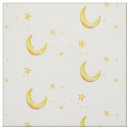 Search for moon and stars fabric Yellow