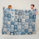 Search for old fashioned christmas blankets Snowflakes