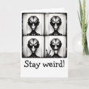 Search for weird birthday cards Alien