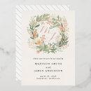 Search for spring save the dates Real gold foil