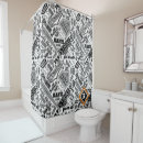 Search for black white diamond shower curtains Stripes