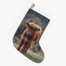 Search for cow christmas stockings Calf