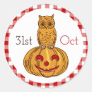 Search for owl pattern stickers Halloween