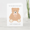 Search for mama bear cards Happy mother's day
