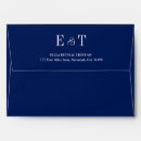Search for navy blue wedding envelopes Classic