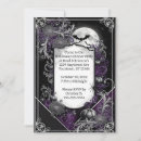 Search for black and white halloween invitations Bat
