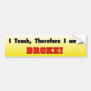 Search for teaching bumper stickers Humour
