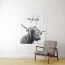 Search for black and white cow art Portrait