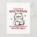 Search for person postcards Cat lover
