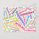 Search for word cloud postcards Travel